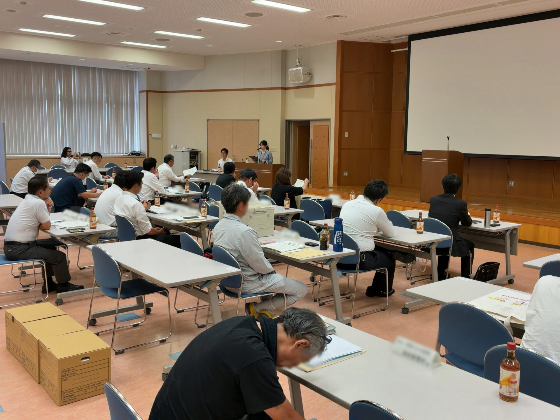 霊柩・急便・一般廃棄物運送事業者集合指導が開催されました(9/7)