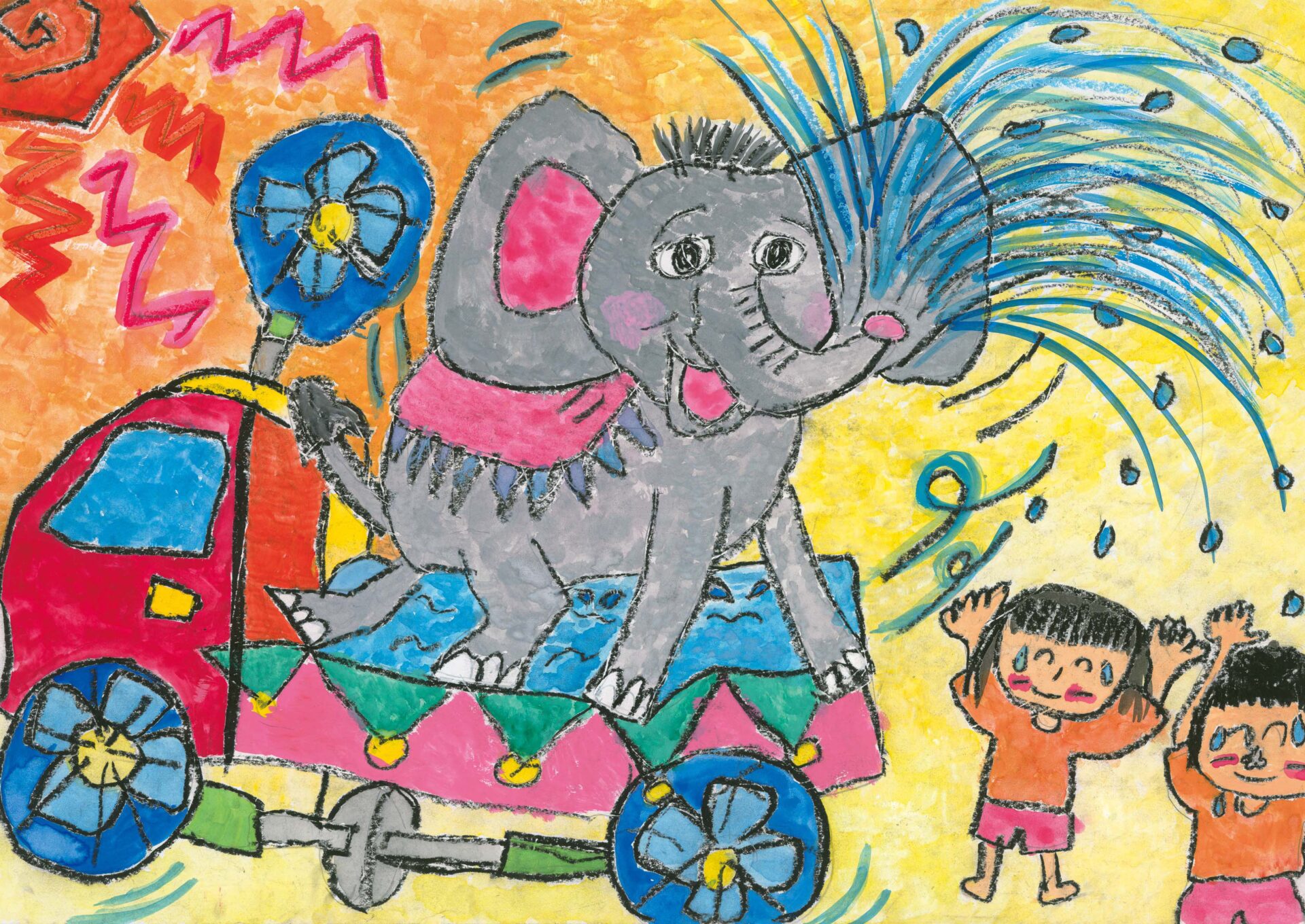 第6回わたしたちの夢のトラック「こんなトラックあったらいいな!」小学生絵画コンクール表彰式を開催
